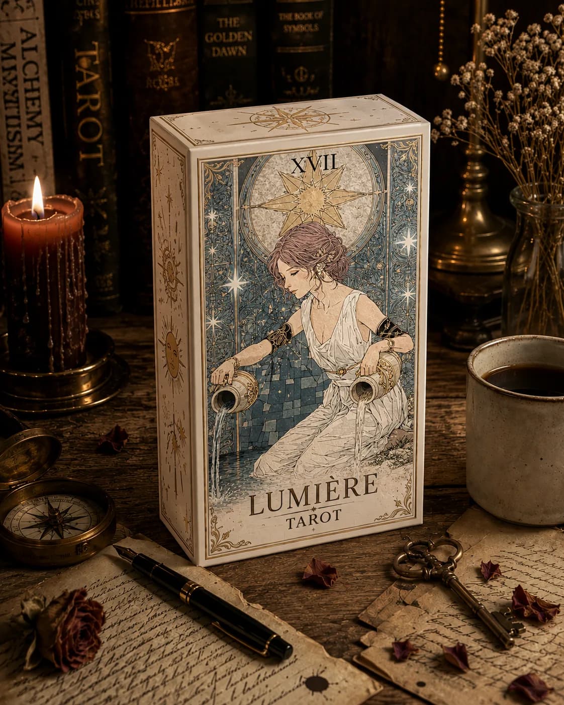 Arte do Lumière Tarot