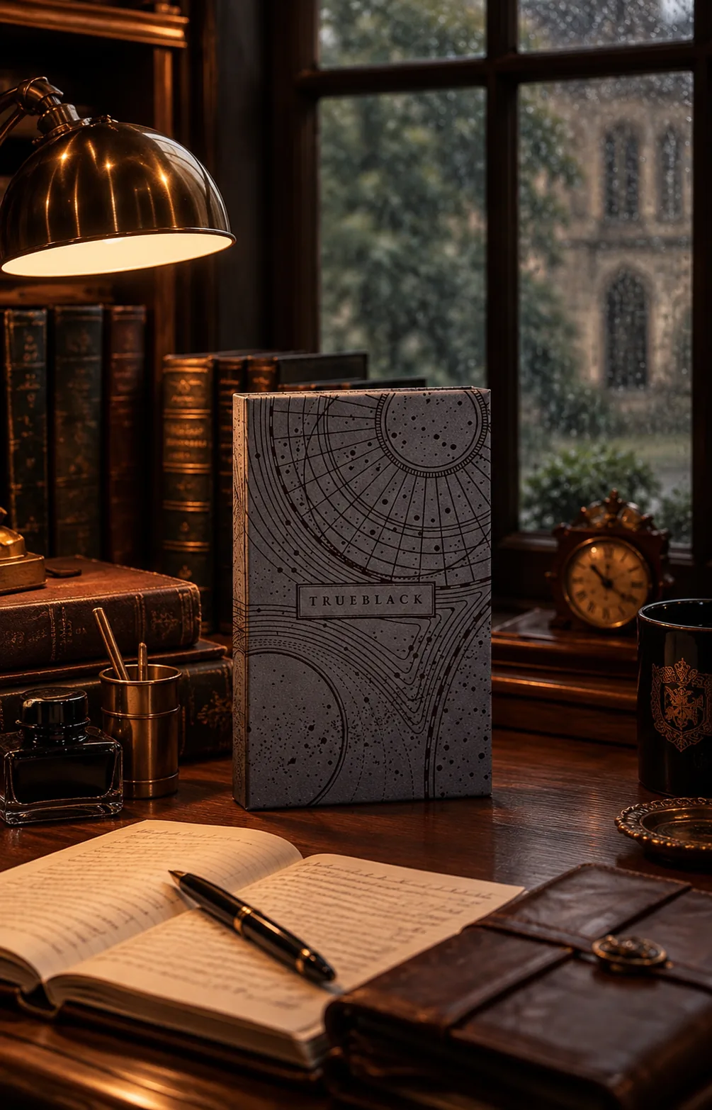 Arte do Trueblack Tarot