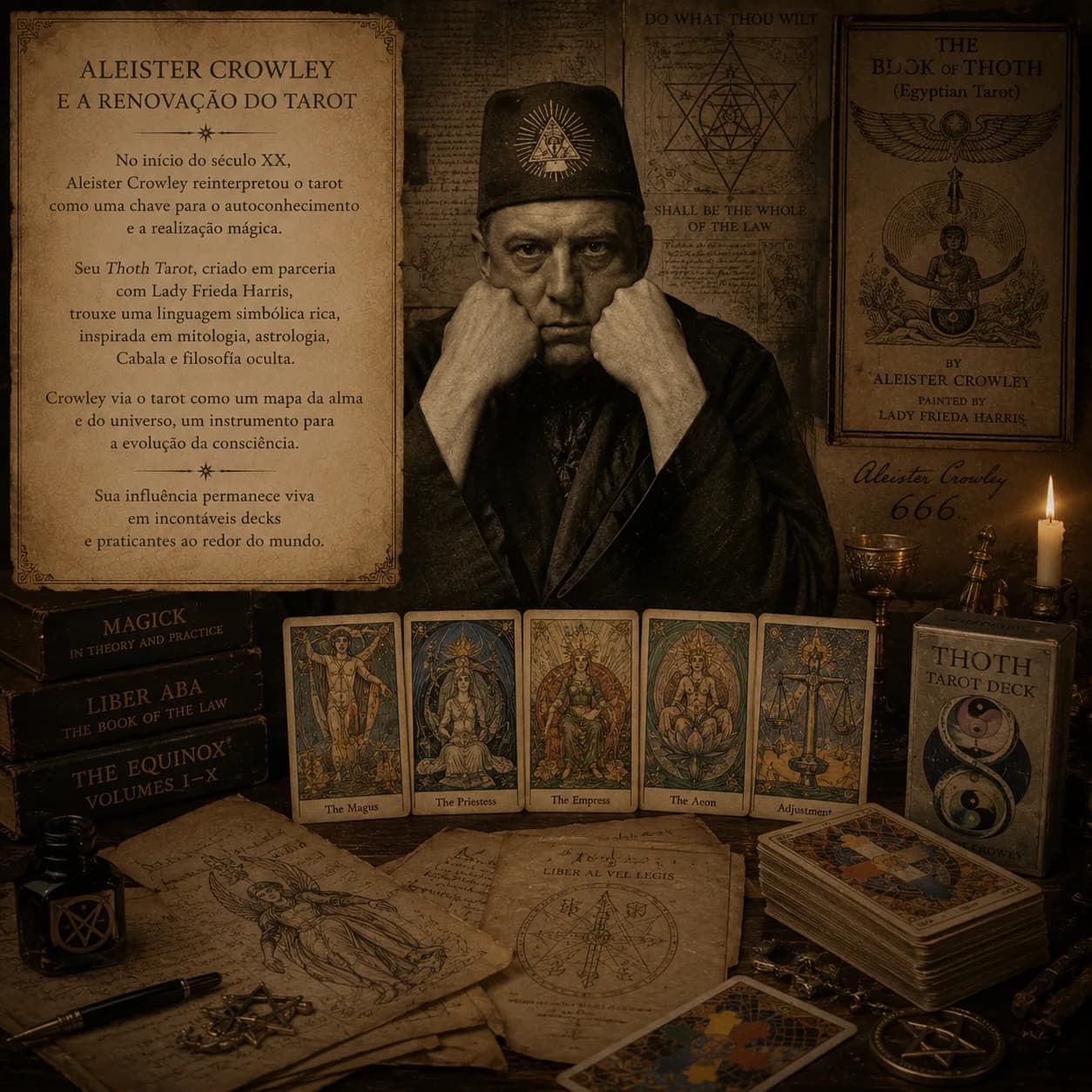 Alister Crowley e o Tarot